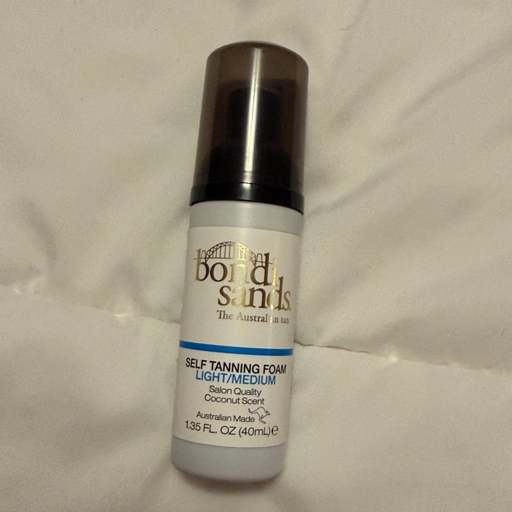 Bondi Sands Self Tanning Foam Light/Medium Travel Size Mini 1.35 fl oz Brand New